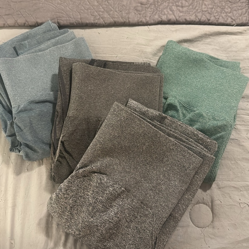 5 Pair - Booty Lifting Leggings